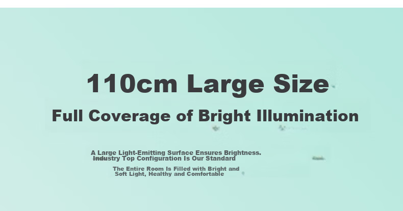 MICOE Eye Protection Lighting LED Ceiling Light for Living Room, High Color Rendering Index, Anti-Blue Light, Zhongshan Lighting White Jade Series 8