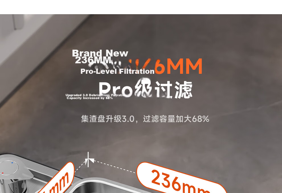 ARROW 0 Coating Treasure Basin Pro Kitchen Sink 304 Stainless Steel Vegetable Washing Basin Waterfall Large Single Bowl Top-Mount and Under-Mount Sink 23