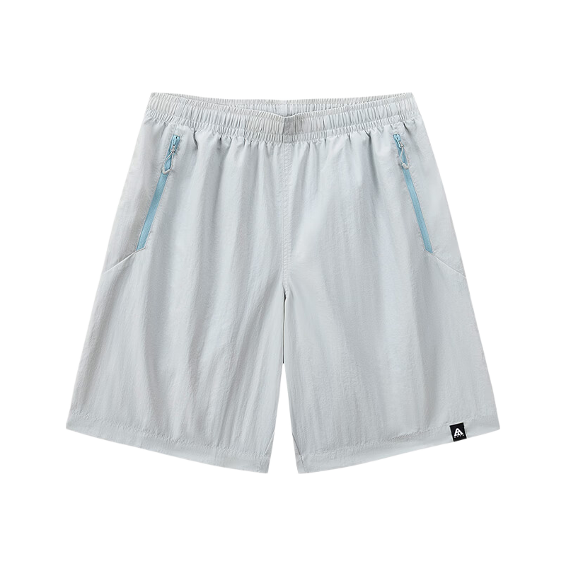 Anta Mountain Outdoor Ice Silk Woven Shorts Men Summer New Dopamine Breathable Five-Point Beach Camping Pants