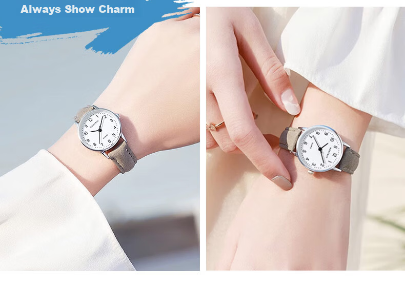 40,000 Kilometers Kids Watch Boys High School Student Trendy Simple Youth Waterproof Luminous Shockproof 15