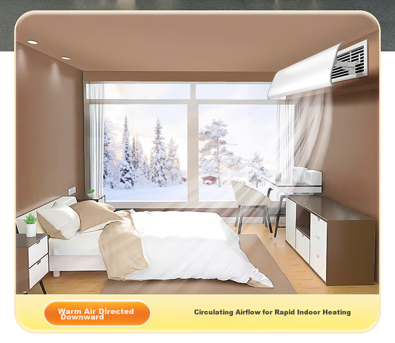 XIAO HUANG HOU Central Air Conditioner Wind Deflector Shield Anti-Direct Blow Panel Ceiling Unit Air Guide Cover Office Postpartum Universal Side Mount 80cm 6