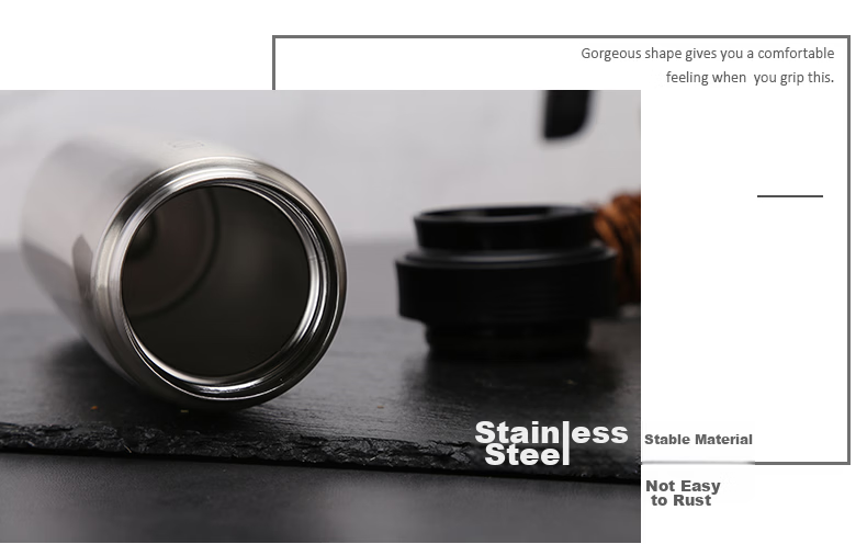 LOCK&LOCK Insulated Bottle Outdoor Travel Family Thermos Set Black (Large Wide-Mouth Carrying Bottle 1.8L + Thermos Cup 200ml) 13