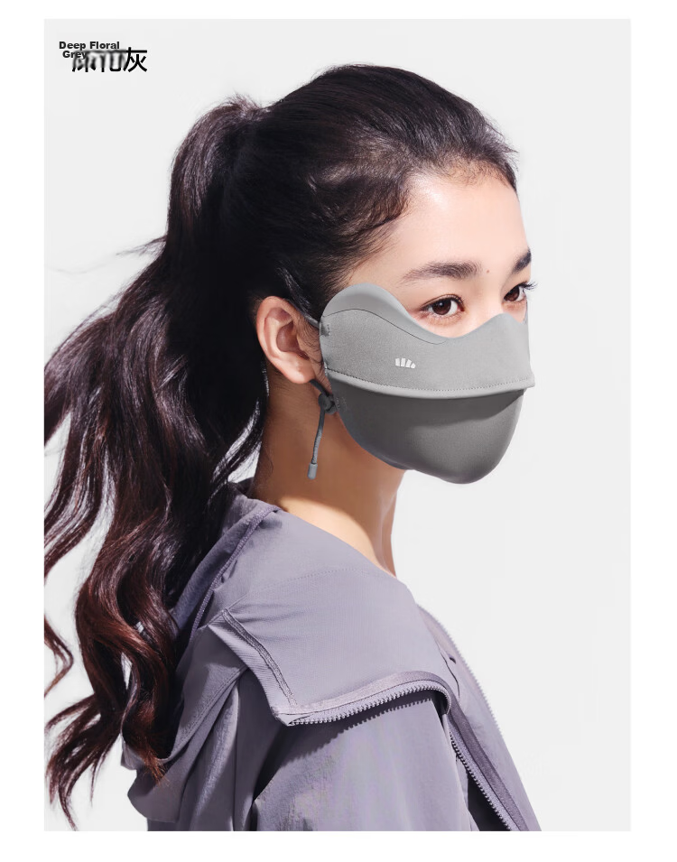 Beneunder Anti-UV Sun Protection Face Mask for Women Full Face Shield Medical Sunscreen Summer Cycling MP831 35