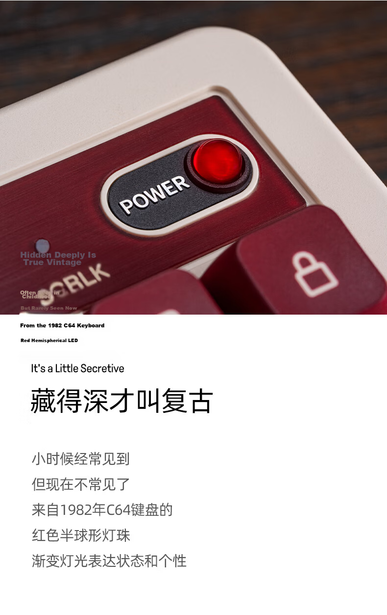8BitDo Retro108 Mechanical Keyboard Retro Classic Wireless 108-Key Gaming Office Universal Tri-Mode Bluetooth Wired Hot-Swappable PC Computer 10