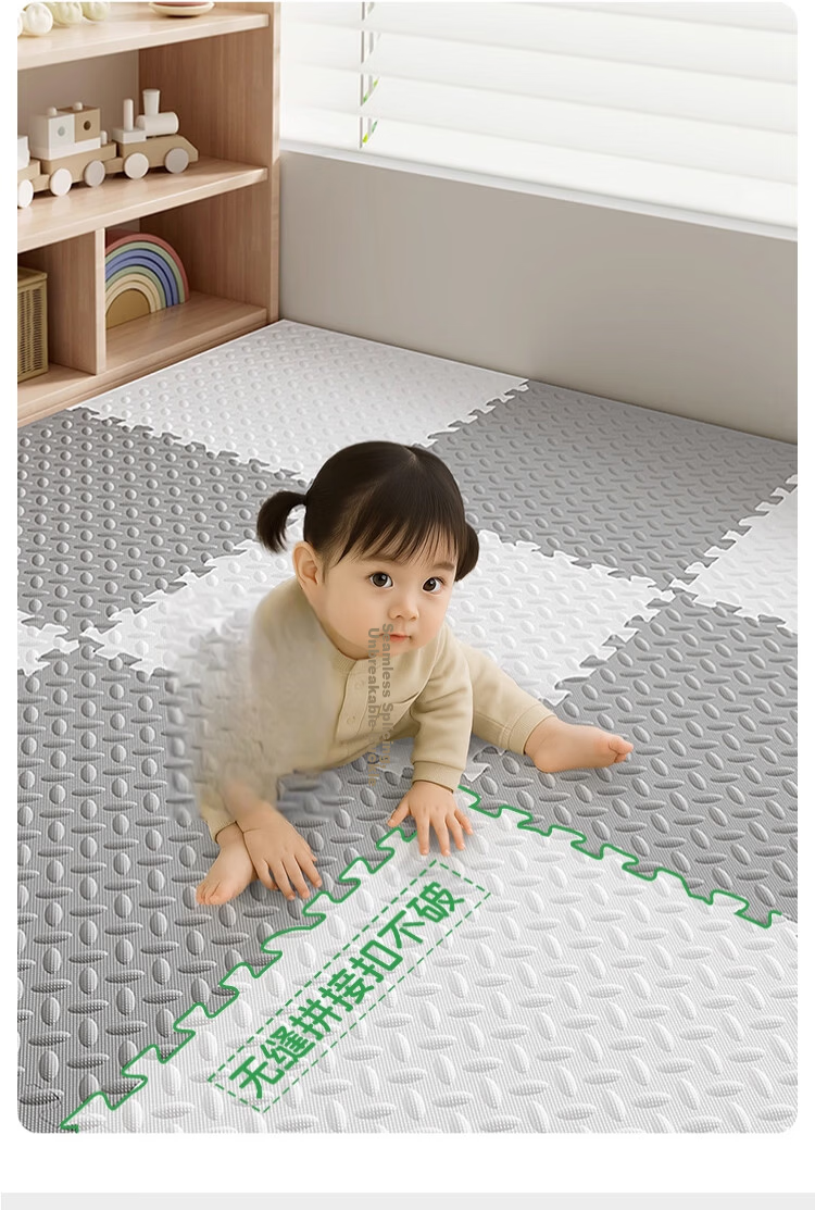 Zichen Foam Floor Mat, Baby Crawling Pad, Anti-Fall Mat, Thickened Spliced Crawling Mat, Living Room Home Use Play Mat 28