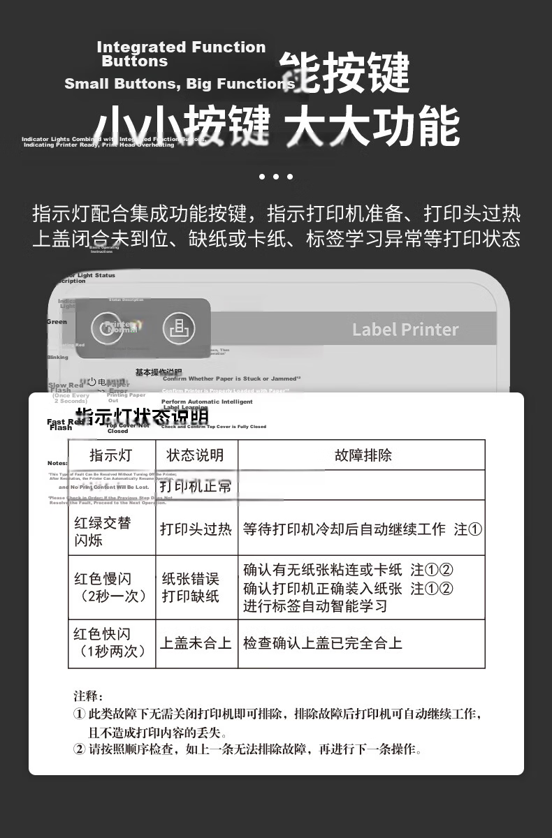 QIRUI QR-368C Thermal Single-Receipt Express Electronic Waybill Printer 80mm Adhesive Warehouse Logistics Label Printer Bundle 9
