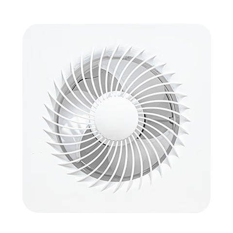 GENUIN Window Ventilation Fan 4-inch APC10E Powerful Low-Noise Exhaust Fan