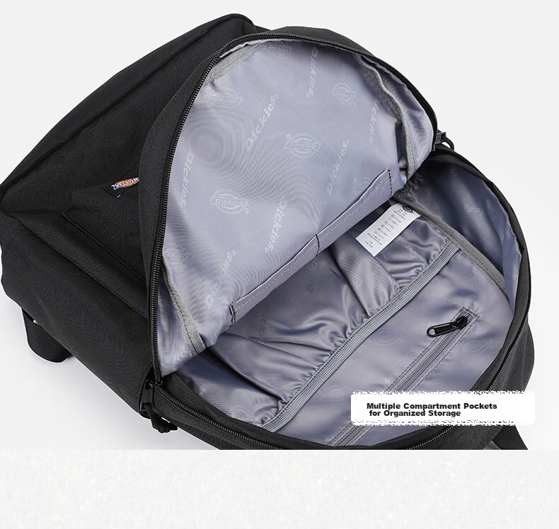 Dickies Backpack, Large Capacity Travel Bag for Women, Laptop Bag, Schoolbag for Female College Students And Middle School Students, Stylish Youth Pink 13