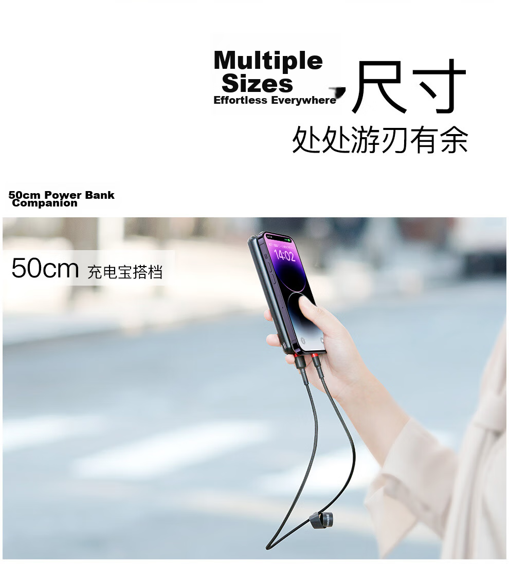 Baseus Apple Data Cable Phone Charger Power Cord for iPhone 14/13/12/7/8/XR New iPad/Air/Mini 3/4 Dark Gray Black 2m 10