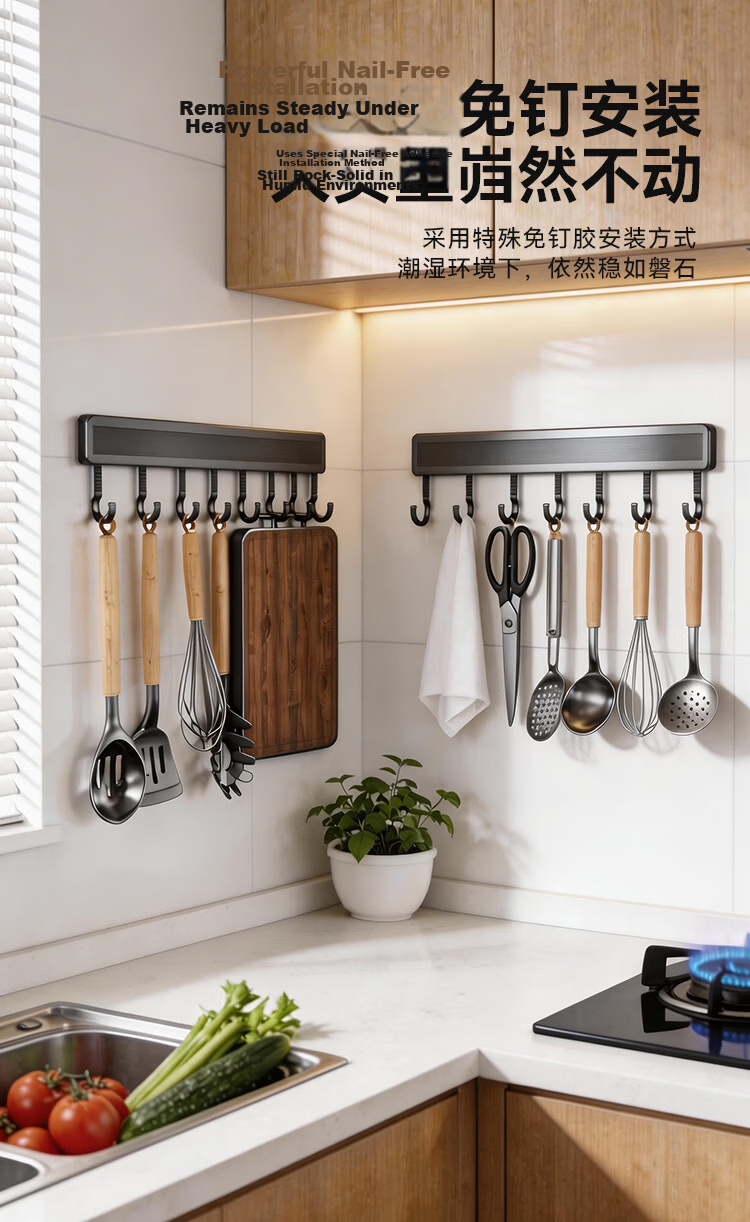 JD Original Kitchen Storage Rack, Pot Lid Rack, Cutting Board Rack, Spatula And Spoon Storage Rack, Household Chopping Board Draining Rack 8