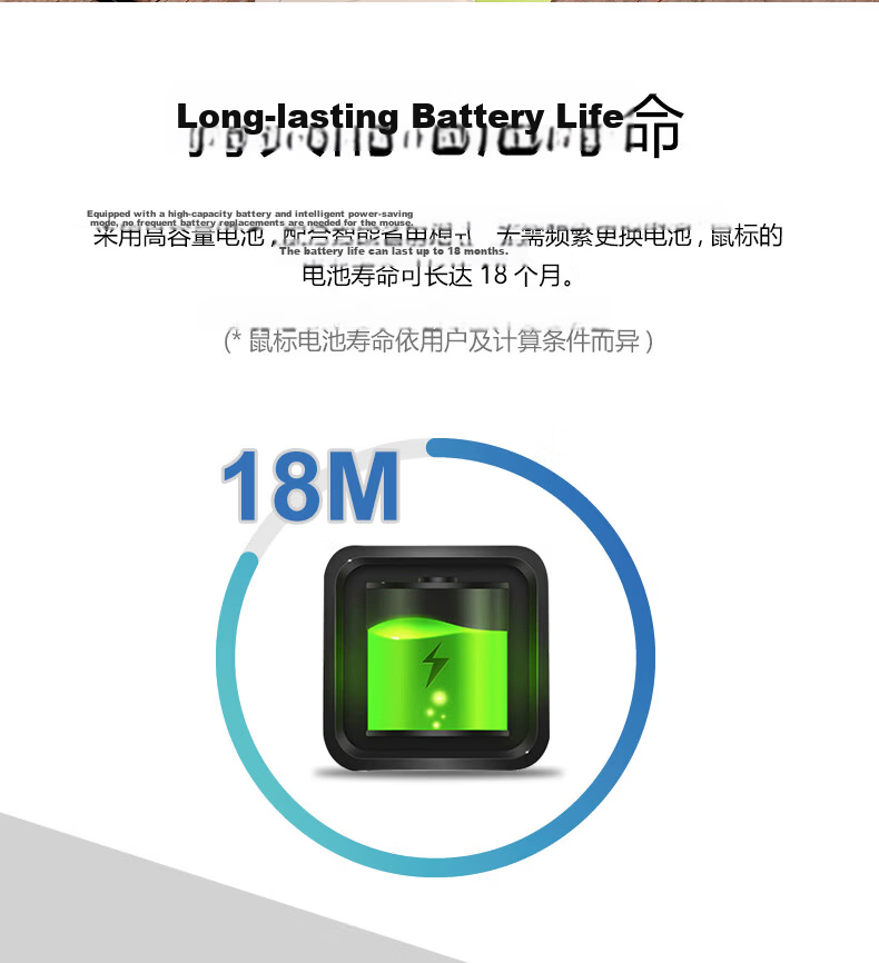 A4TECH G3-760N Large Symmetrical Wireless Office Mouse Wireless Peripheral Computer Mouse Replaceable Battery Wireless Mouse Laptop Universal Black Wireless 7