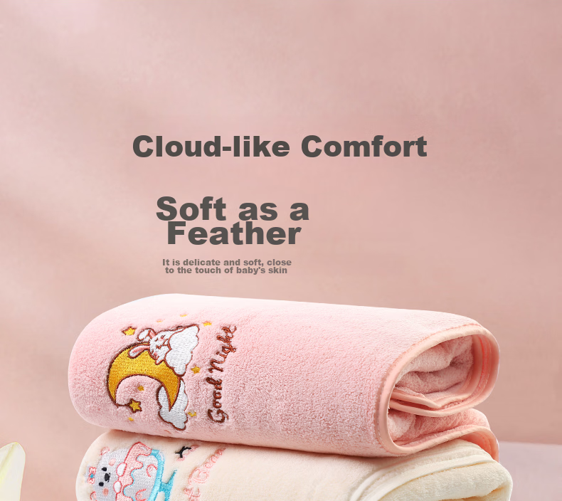 Grace Bath Towel for Women, Summer Use, Home-Use Children And Adults, Absorbent Quick-Drying Wrapable Coral Fleece, 70*140cm, Cute Bear Sports Desig 4