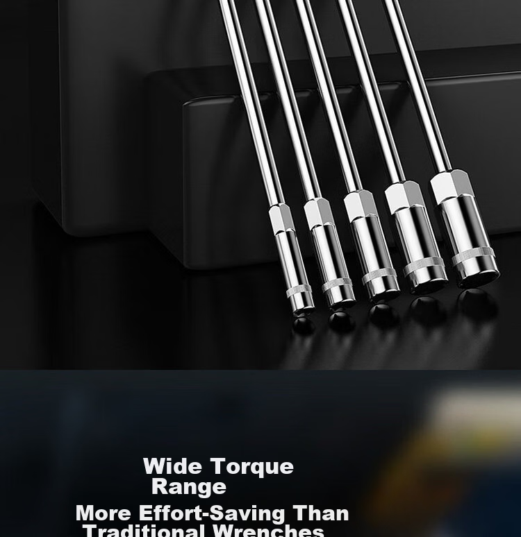 Jingkai T-Handle Hex Socket Wrench Extended T-Shaped Multi-Functional Repair Wrench Set for Cars and Motorcycles 2