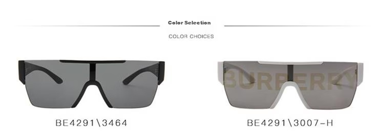BURBERRY Sunglasses, BURBERRY Men's And Women's Sunglasses, Fashionable Square Frame Glasses, Valentine's Day Gift, 4291 3001G 8