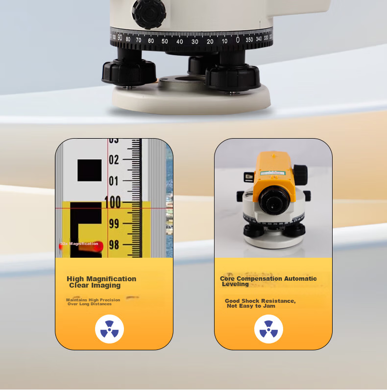 SOUTH NL232 High-Precision 1mm Auto-Level Optical Outdoor Surveying Instrument Full Set 5