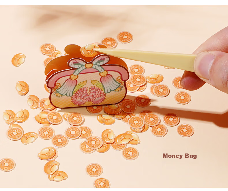 Xiao Ma Shu Quiet Book Jiangnan Travel Notes No-Cut Children's Educational DIY Toy DIY Sticker Girl Birthday Gift 17