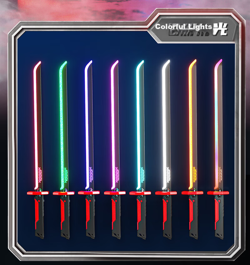 LIVING STONES 2026 Flame Sword Laser Spark Light Saber Flint Glowing Sword Kids Toy Boys Birthday Gift 12