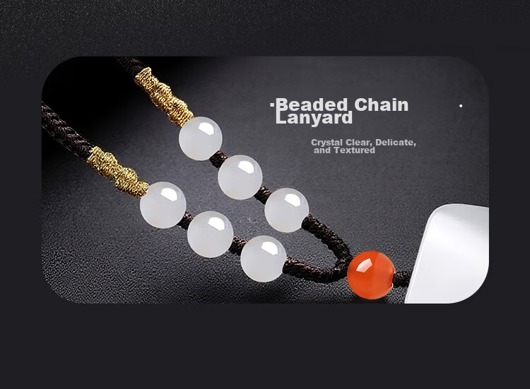 Impression Eye Hetian Jade Pendant Unisex Peace Amulet White Jade Necklace Birthday Gift with Certificate【Price Protection 618】 19