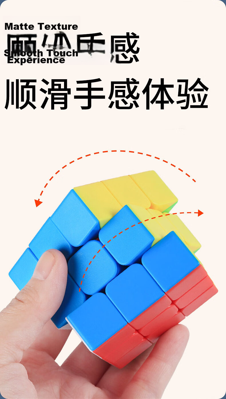 Shengshou Magic Cube And Ruler Set, 24+36+48 Segments, Transformable Magic Ruler, Children's Toy, Birthday Gift, Rainbow Color 8