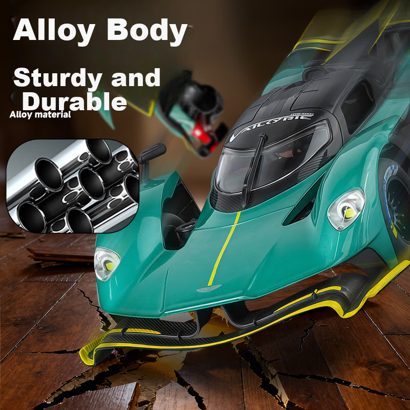 Chiyu Chewan Aston Martin Valkyrie Sports Car Model Realistic Alloy Car Toy Boys Gift 4