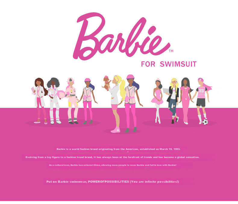 Barbie Two-Piece Swimsuit Set for Women: Conservative Tummy Control Slimming Long Sleeve Top And Long Pants Sports Swimwear for Hot Springs Beach Vacatio 1