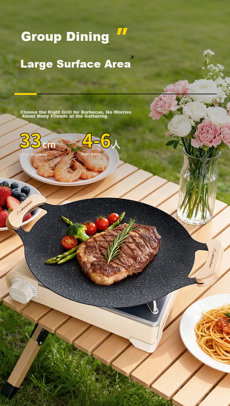 WhitePeak Blowtorch Gun Gas Canister Torch Head High Flame BBQ Outdoor Fire Starter Baking Torch 8