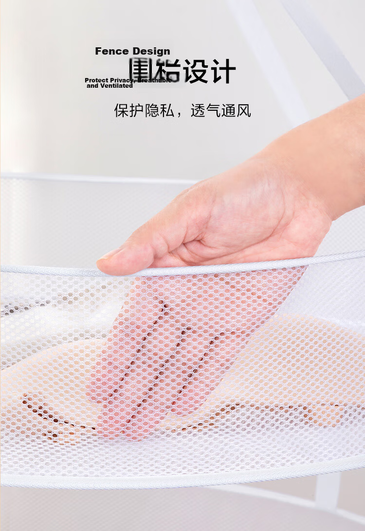 JD Original Square Laundry Bags, Clothes Cleaning Bags, Laundry Mesh Protective Bags, 2-Piece Set 6