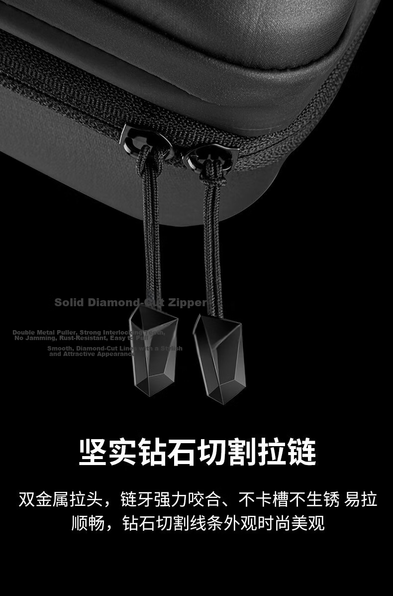 TELESIN Sports Camera Filter Storage Bag Compatible with DJI Action6/5/4/Nano, Feiyu AcePro2, GoPro Filter Storage Protective Case 7