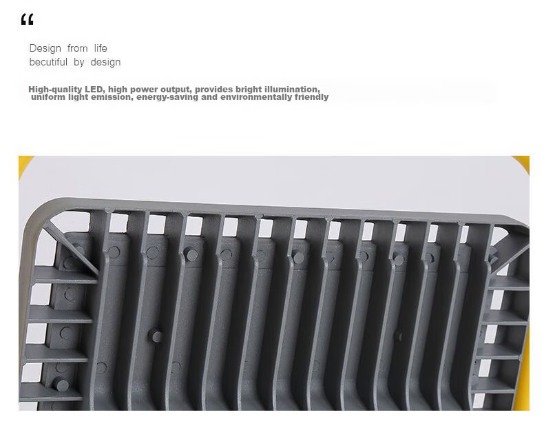 Qianzhiyi LED Rechargeable Floodlight Outdoor Waterproof Portable High-Power 200W Spotlight Handheld Construction Emergency Lighting 25