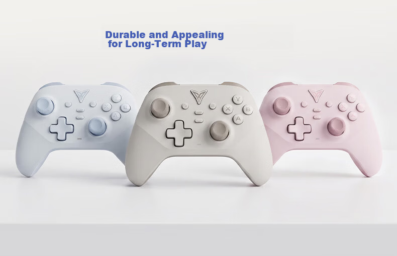 Flydigi Desert Fox Twilight Pink Multi-Platform Wireless Game Controller, Xbox-Like Hall Trigger Switch PC Mobile Steam NS Starry Sky Genshin Impact Renwang 3 5