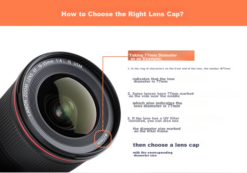 Shili Fan Camera Lens Cap 40.5mm with Anti-Lost Strap Compatible with Canon/Nikon/Sony/Fujifilm DSLR and Mirrorless Cameras 3