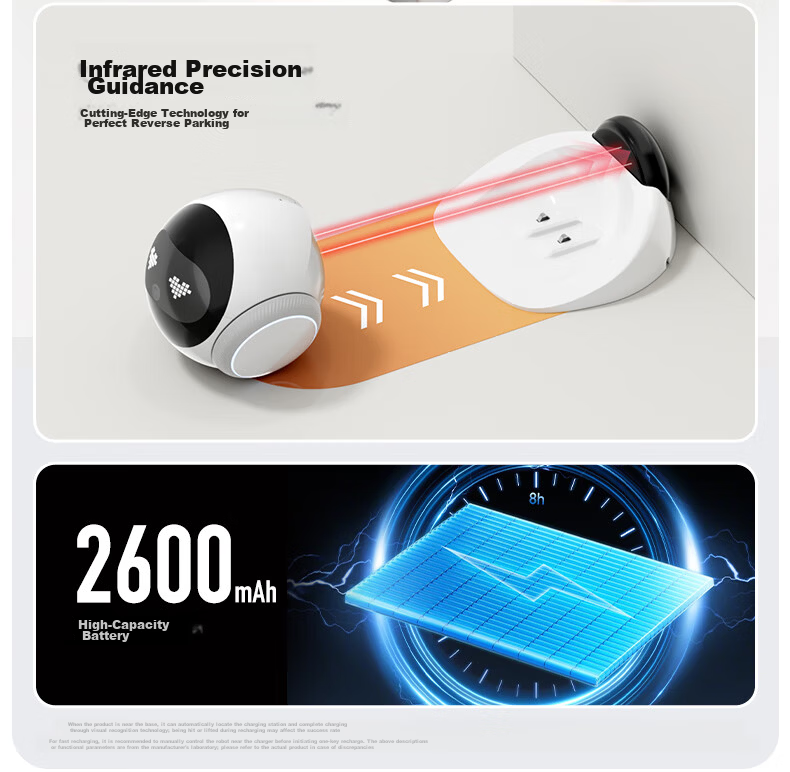 FAMUE Magic S1 Whole-House Mobile Surveillance Camera Remote Control Home Security AI Companion Robot Conversational AI for Elderly and Children 26