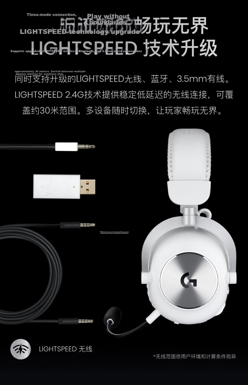 G PROX Wired Over-Ear Gaming Headset, 7.1 Surround Sound E-Sports Headset with In-Line Control, LOL PUBG FPS Sound Positioning, Delta Action-GPW Wired Headphones 8