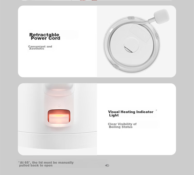 Mijia Xiaomi Constant Temperature Electric Kettle, 2-Liter Capacity, Automatic Water Boiler, Food-Grade 304 Stainless Steel, Auto Shut-Off, 1.5 Liter 16