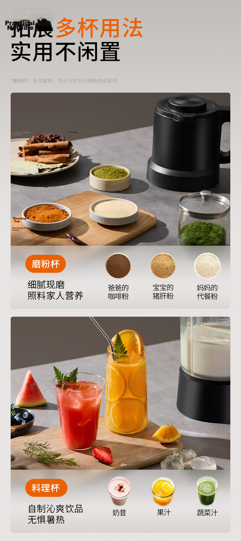 Joyoung Automatic Blender, 1.75L Capacity, Detachable And Washable, Hot Sterilization, Quiet Operation, Fine Texture, Filter-Free, for 3-5 People, Soy Milk Maker, P370 Subsidies 5