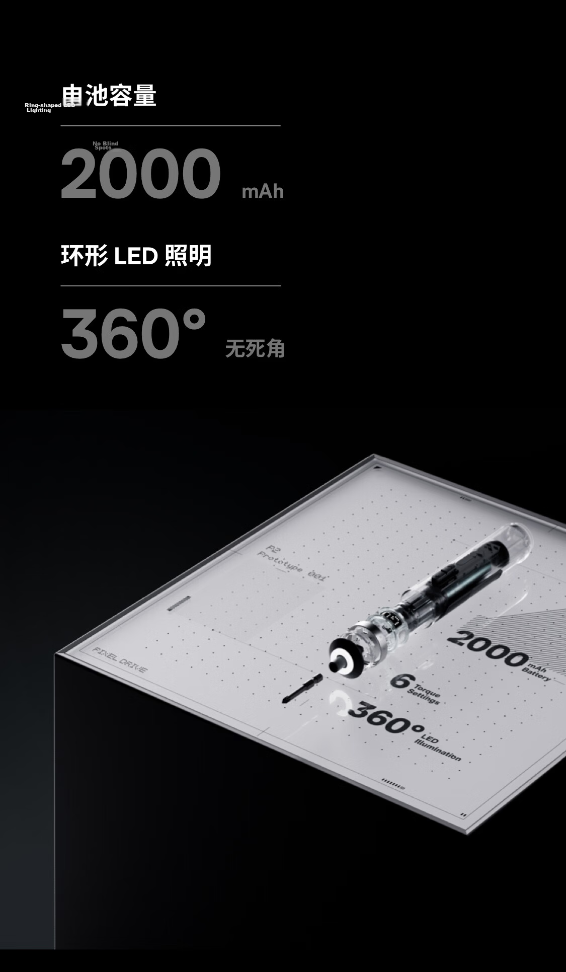 HOTO Little Monkey PixelDrive Electric Screwdriver Wireless Household Tool Precision Repair Furniture Assembly Screwdriver 11
