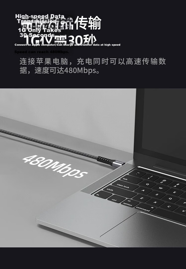 SHARGE Flash 100W Charging Cable for Apple iPhone 17 iPhone 16 Pro Max Fast Charge Type-C Braided PD 100W Cable for Mobile Phone iPad Tablet Huawei Xiaomi 12