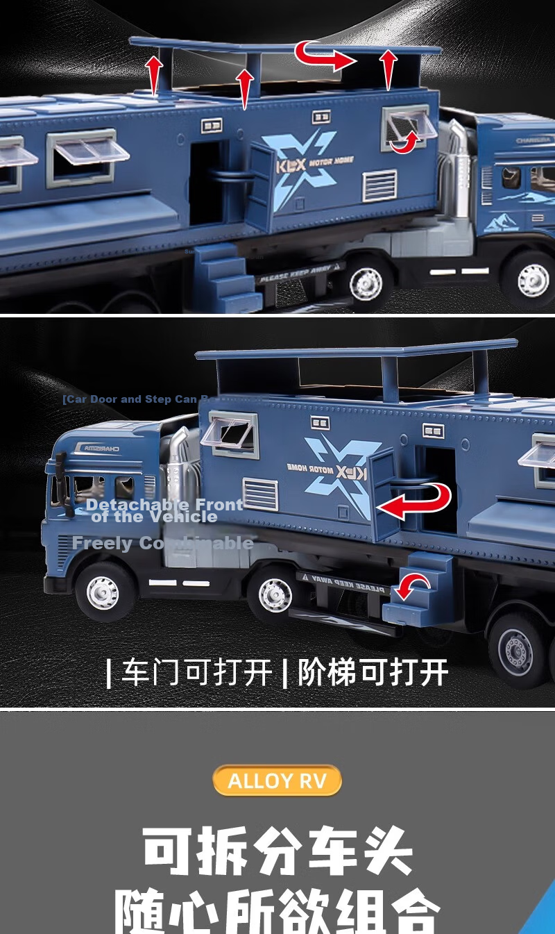 MaBao Twin Children's Day Gift Alloy Watering Truck Toy Dust Suppression Spray Vehicle Engineering Car for Boys Ages 1-6 8