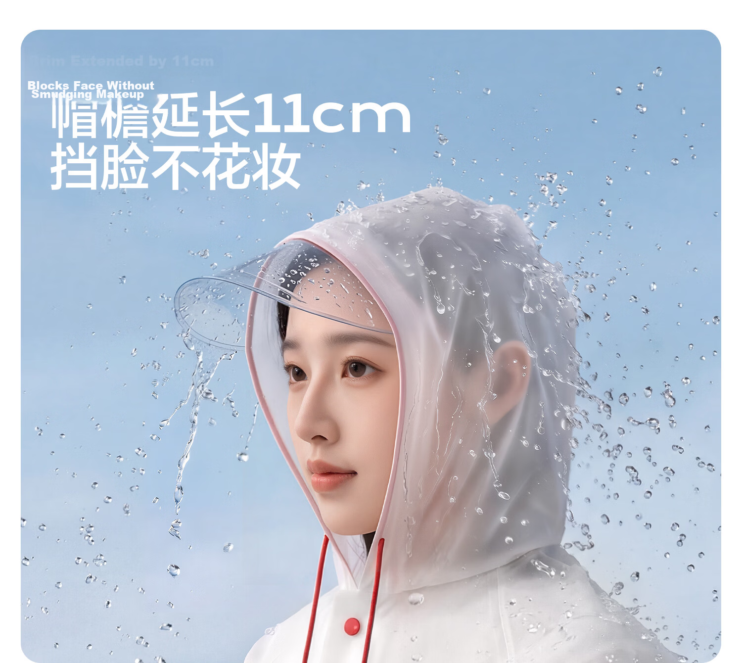 Buddygo Disposable Full-Body Raincoat Waterproof Heavy-Duty Long Kids School Backpack Travel Portable Thickened Rain Poncho 7