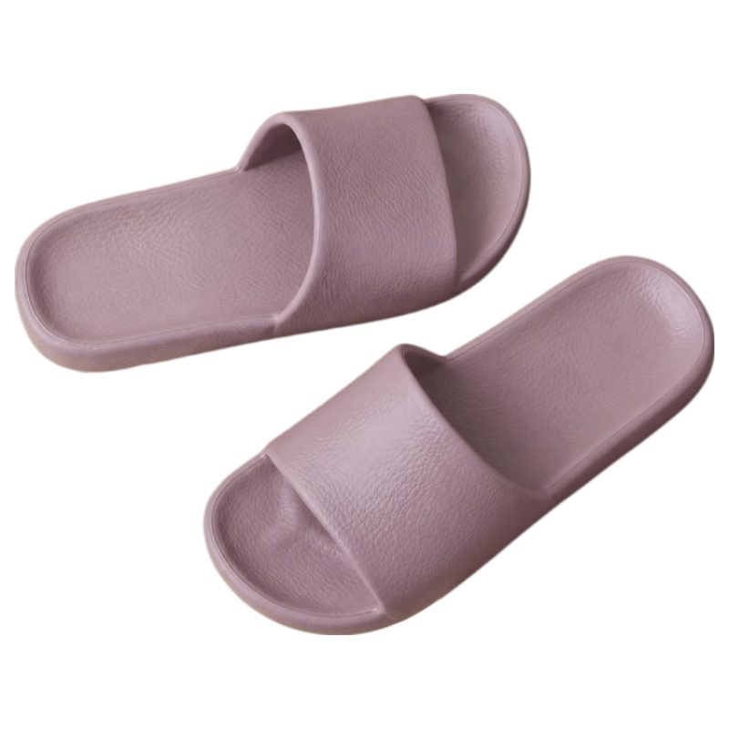 Qiumuxi Men's EVA Textured Slippers Soft Cushioned Non-Slip Indoor Bathroom Casual Durable Women's Sandals