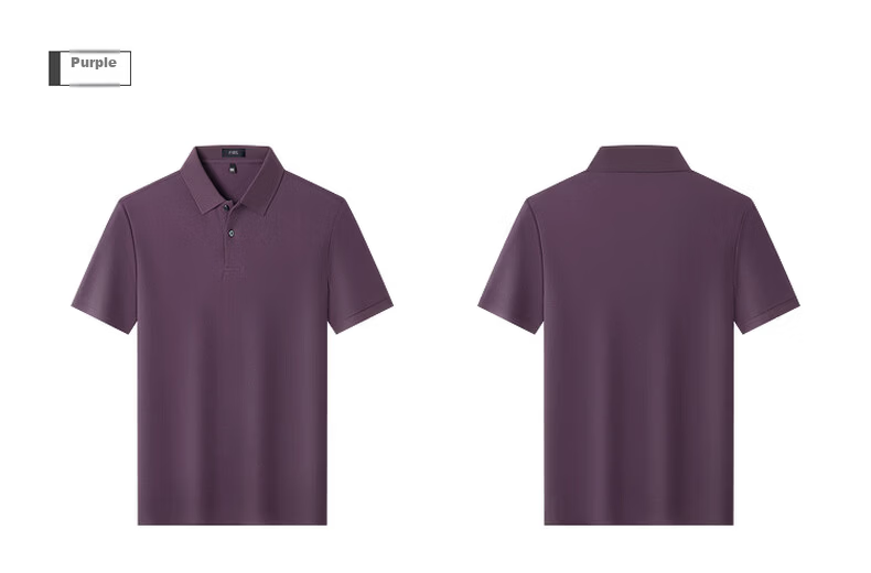 FIRS 100% Cotton Mercerized Summer Short Sleeve Polo Shirt 2026 New Men's T-Shirt High-End Top 29