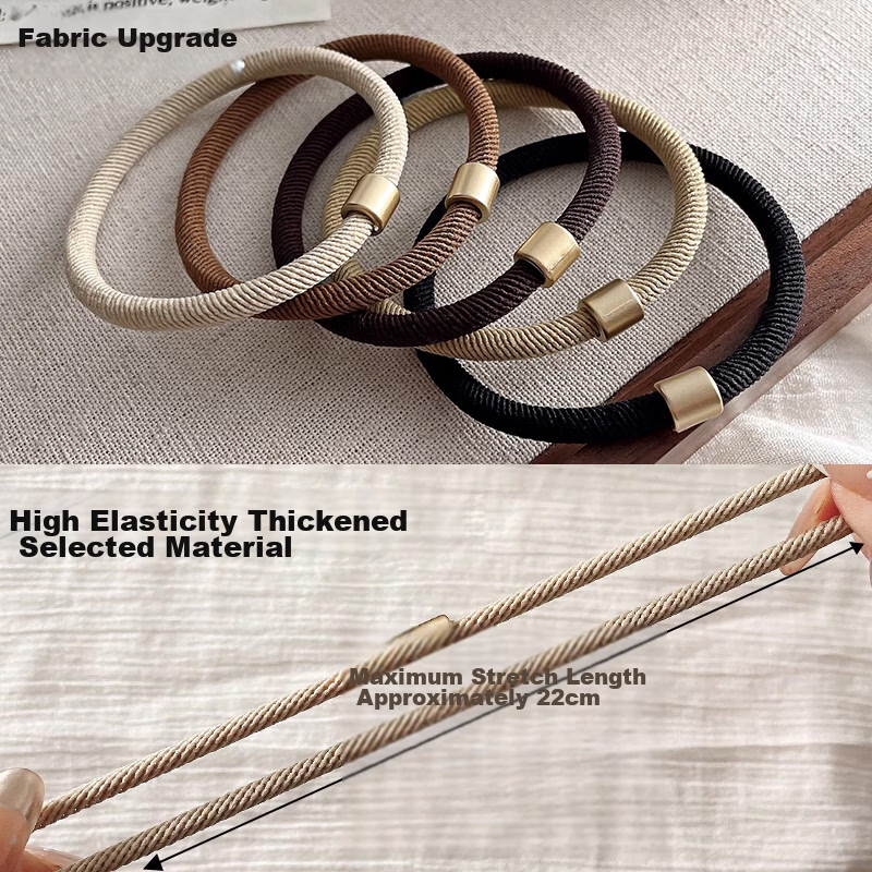 Dongyi Premium High Elastic Durable Hair Ties Children's Day Gift Ponytail Hair Bands Hair Ropes for Girls Birthday Present 2
