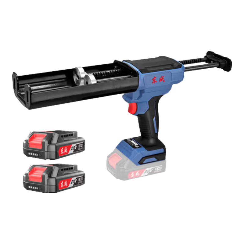 Dongcheng Dual-Tube DCPJ20AM Rechargeable Two-Component Electric Tile Grout Sealing Gun for Home Renovation