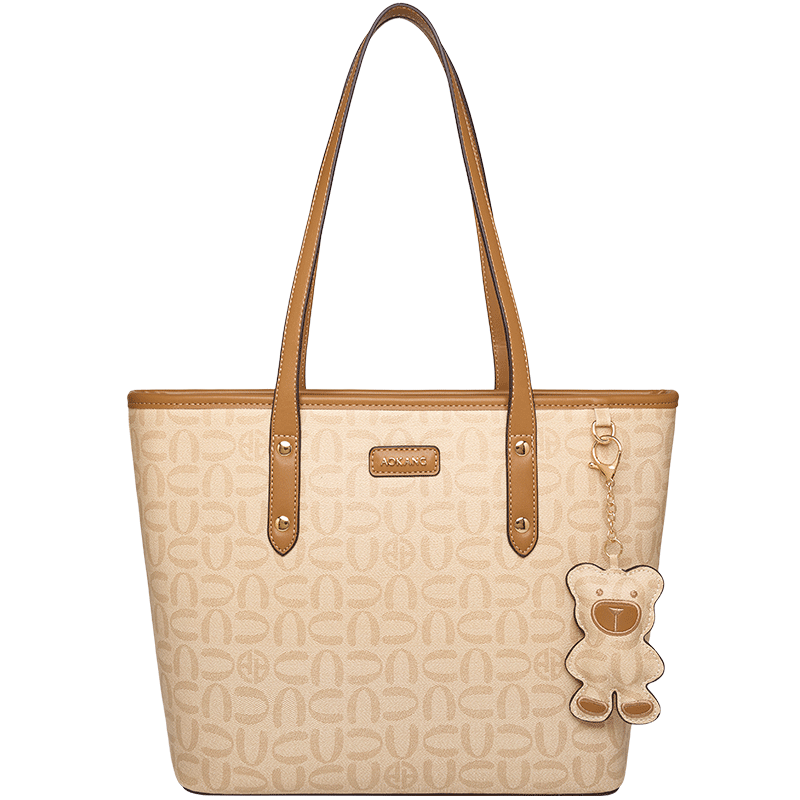 Aokang Women's New Fashion Chic Tote Bag Versatile Large Capacity Shoulder Bag Practical High-End Birthday Gift for Girlfriend