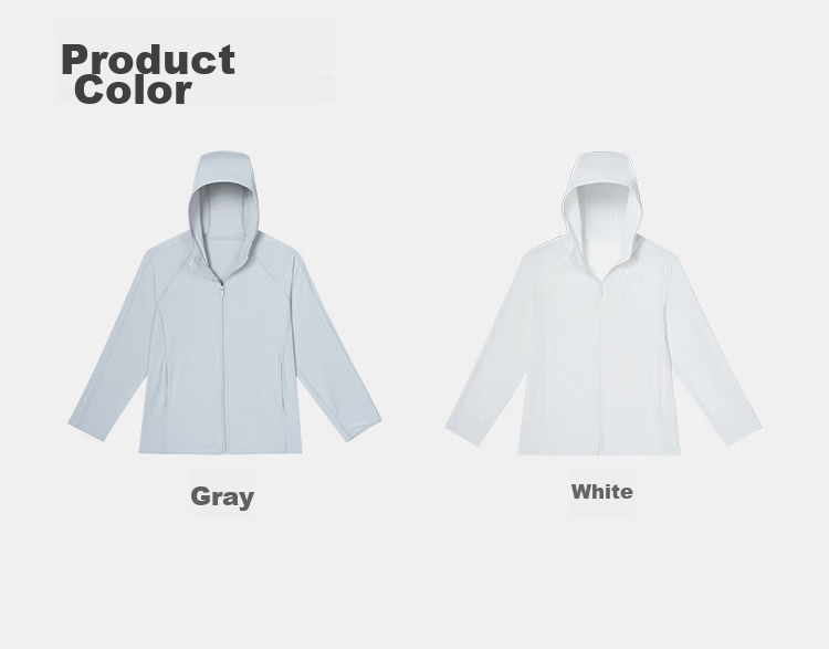 JD Jingzao [Cloud Sense Sunscreen] Children's Sun Protection Clothing Girls Boys 2024 Summer UV Protection Gray 150/72 20