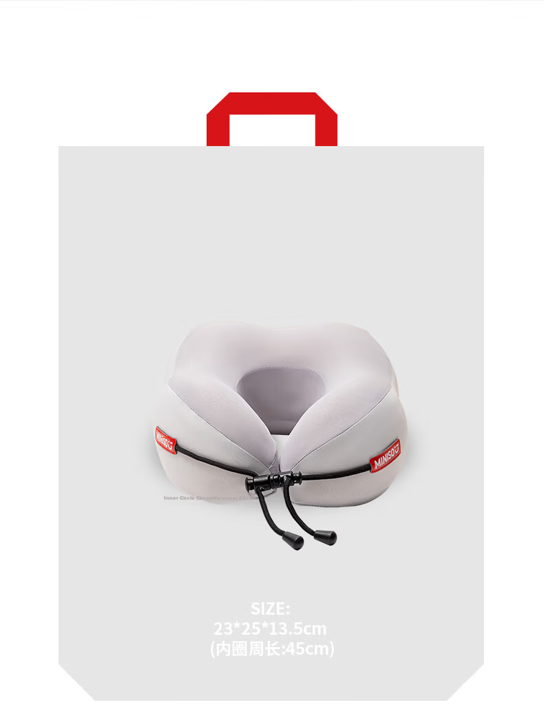 MINISO Memory Foam U-Shaped Neck Pillow Travel Portable Cushion Long-Distance Neck Pillow Office Nap Pillow Essential 3