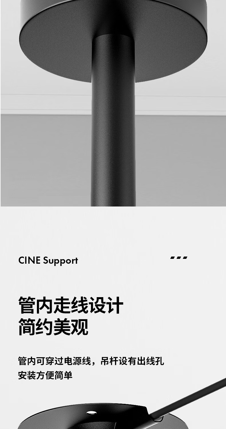 CINE Projector Ceiling Mount Wall Bracket Compatible with XGIMI Z7X H6 Dangbei X3 JmGO N3 Xiaomi Hisense Big Eye Orange Projector PH56-40 Black 5