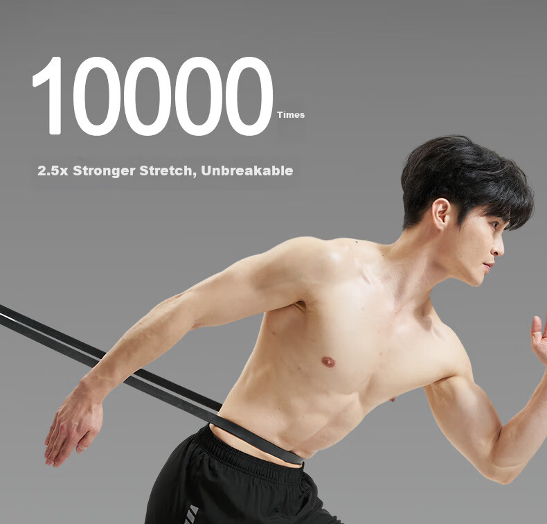 Mdikawe Elastic Resistance Band for Fitness, Rehabilitation, Leg Training, Men And Women, Pull-Up Assistance, Yoga, Gree 11