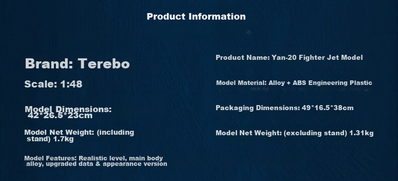 Terebo Aviation Cultural Creative Authentic 1:100 J-20 Fighter Jet Alloy Simulation Aircraft Model Airshow Veteran Commemorative 2