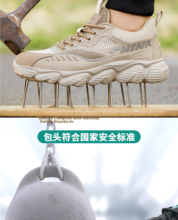 Dinggu Men's Safety Work Shoes Steel Toe Anti-Smash Anti-Puncture JD1573 Black Size 40 6